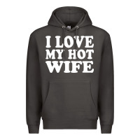 Smoke i love my hot wife Premium Hoodie - artisFamous