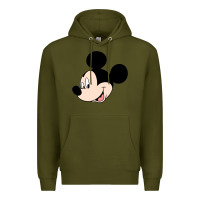 Army Green micky mouse Premium Hoodie - artisFamous