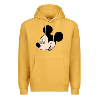 Mustard micky mouse Premium Hoodie - artisFamous