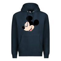 Navy micky mouse Premium Hoodie - artisFamous