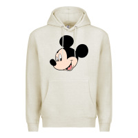 Oatmeal Heather micky mouse Premium Hoodie - artisFamous