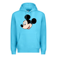 Ocean Blue micky mouse Premium Hoodie - artisFamous