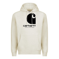 Oatmeal Heather Carhartt Premium Hoodie - artisFamous