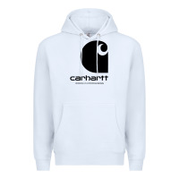White Carhartt Premium Hoodie - artisFamous