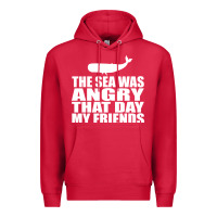 Cardinal seinfeld   the sea was angry that day my friends Premium Hoodie - artisFamous