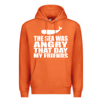 Carrot seinfeld   the sea was angry that day my friends Premium Hoodie - artisFamous