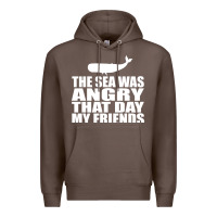 Coffee seinfeld   the sea was angry that day my friends Premium Hoodie - artisFamous