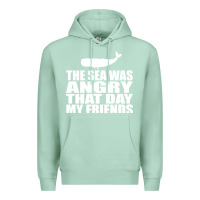 Seafoam seinfeld   the sea was angry that day my friends Premium Hoodie - artisFamous