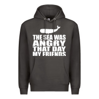 Smoke seinfeld   the sea was angry that day my friends Premium Hoodie - artisFamous