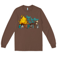 Chestnut life is better by the campfire Long Sleeve Tee - Artiststas