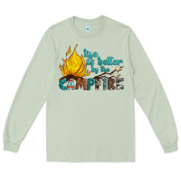 Matcha life is better by the campfire Long Sleeve Tee - Artiststas