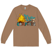 Toasted Coconut life is better by the campfire Long Sleeve Tee - Artiststas