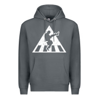 Rock The Ministry of Silly Walks Distressed Premium Hoodie - artisFamous