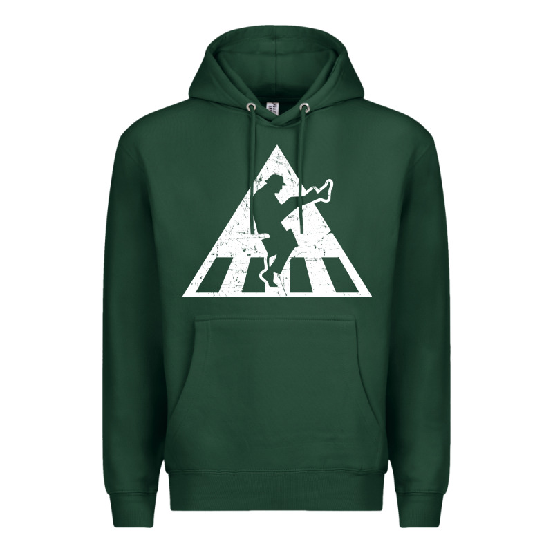 The Ministry Of Silly Walks Distressed Premium Hoodie by artisFamous | Teevron