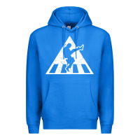 True Royal The Ministry of Silly Walks Distressed Premium Hoodie - artisFamous