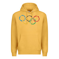 Mustard OLYMPIC RINGS Premium Hoodie - artisFamous