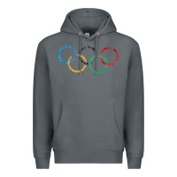 Rock OLYMPIC RINGS Premium Hoodie - artisFamous