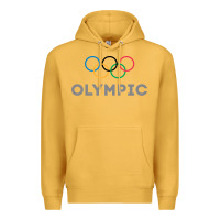 Mustard OLYMPIC RINGS Premium Hoodie - artisFamous