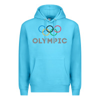 Ocean Blue OLYMPIC RINGS Premium Hoodie - artisFamous