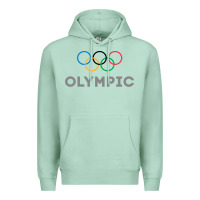 Seafoam OLYMPIC RINGS Premium Hoodie - artisFamous