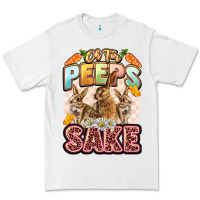 White Oh for peeps sake Easter Day Premium Tee - LillyAllenDesigns