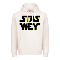 Pale Pink Stas Wey Premium Hoodie - artisFamous