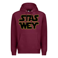 Burgundy Stas Wey Premium Hoodie - artisFamous