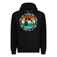 Black CBD Oil Changing Lives Premium Hoodie - artisFamous