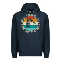 Navy CBD Oil Changing Lives Premium Hoodie - artisFamous