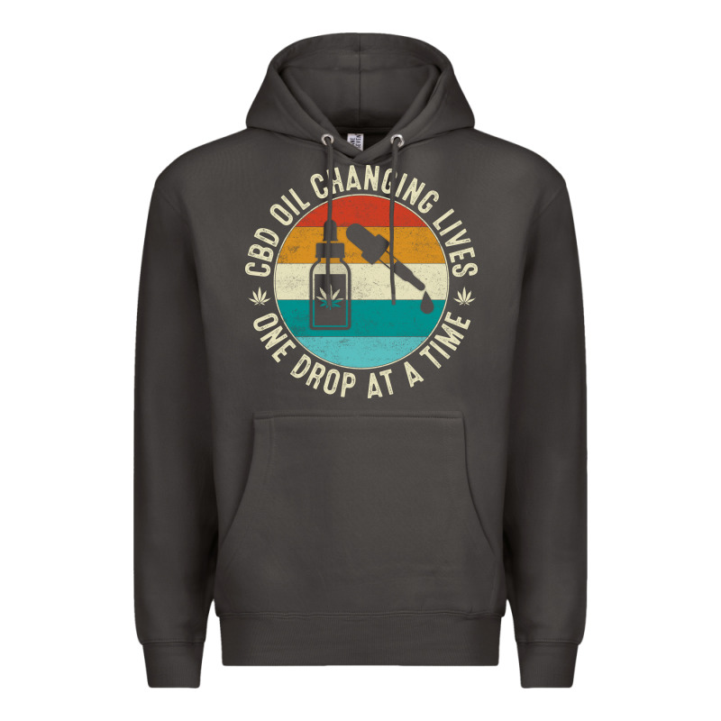 Cbd Oil Changing Lives Premium Hoodie by artisFamous | Teevron