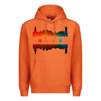 Carrot chicago flag skyline Premium Hoodie - artisFamous