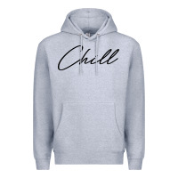 Heather Grey chill Premium Hoodie - artisFamous
