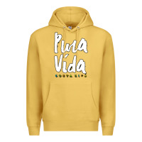 Antique Gold costa rica pura vida Premium Hoodie - artisFamous