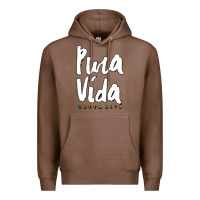Chestnut costa rica pura vida Premium Hoodie - artisFamous