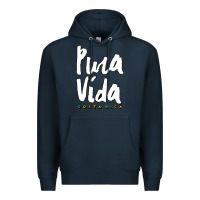 Navy costa rica pura vida Premium Hoodie - artisFamous