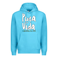 Ocean Blue costa rica pura vida Premium Hoodie - artisFamous