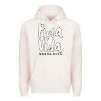Pale Pink costa rica pura vida Premium Hoodie - artisFamous