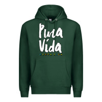 Sports Green costa rica pura vida Premium Hoodie - artisFamous
