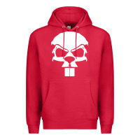 Cardinal crazy beaver skull Premium Hoodie - artisFamous