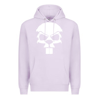 Lilac crazy beaver skull Premium Hoodie - artisFamous