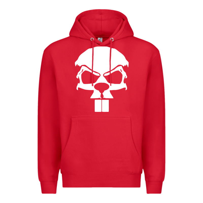 Crazy Beaver Skull Premium Hoodie by artisFamous | Teevron