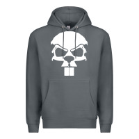 Rock crazy beaver skull Premium Hoodie - artisFamous
