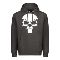 Smoke crazy beaver skull Premium Hoodie - artisFamous