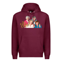 Burgundy The Golden Girls Premium Hoodie - artisFamous