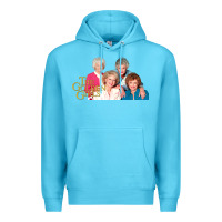 Ocean Blue The Golden Girls Premium Hoodie - artisFamous