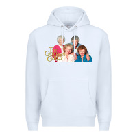 White The Golden Girls Premium Hoodie - artisFamous
