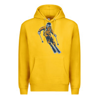 Lemon born to ski Premium Hoodie - artisFamous