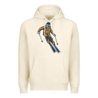 Tofu born to ski Premium Hoodie - artisFamous