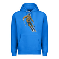 True Royal born to ski Premium Hoodie - artisFamous