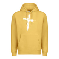 Antique Gold cross Premium Hoodie - artisFamous